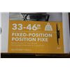 Image 2 : NEW OVERSTOCK INSIGNIA 33-46 INCH FIXED POSITION TV WALL MOUNT, COMPLETE, UP TO 80 LBS