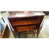 Image 2 : MODERN CABINET W/ LEATHER STRAPS