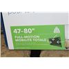 Image 2 : NEW OVERSTOCK INSIGNIA 47-80 INCH FULL MOTION TV WALL MOUNT, COMPLETE, UP TO 110 LBS
