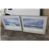 Image 1 : 2 SIGNED OPEN WATER PRINTS - ONE LIMITED EDITION