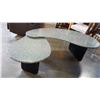 Image 2 : AS NEW ASHLEY FLOOR MODEL DOUHAO COFFEE TABLE WITH FLIP OUT SIDE TRAY