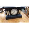 Image 1 : WATERBURY COMPANY TABLE CLOCK W/ KEY