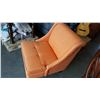 Image 1 : NEW ASHLEY SIGNATURE DESIGN MCM ORANGE TUFTED ACCENT CHAIR, RETAIL $699