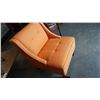 Image 2 : NEW ASHLEY SIGNATURE DESIGN MCM ORANGE TUFTED ACCENT CHAIR, RETAIL $699
