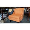 Image 3 : NEW ASHLEY SIGNATURE DESIGN MCM ORANGE TUFTED ACCENT CHAIR, RETAIL $699