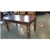 Image 2 : NEW ASHLEY SIGNATURE DESIGN DARK FINISH TALL COFFEE TABLE, RETAIL $699