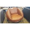 Image 2 : UNIQUE LEATHER CHAIR 1950S