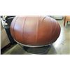 Image 8 : UNIQUE LEATHER CHAIR 1950S