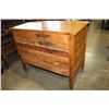 Image 4 : ANTIQUE KRUG 2 DRAWER DRESSOR ON CASTORS