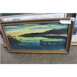 SIGNED WALLACE PAINTING 1970