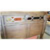 Image 3 : NEW ASHLEY SIGNATURE DESIGN QUEENSIZE SLEIGH STYLE BEDFRAME, AND PAIR OF 2 DRAWER NIGHT STANDS, WITH
