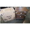 Image 8 : NEW ASHLEY SIGNATURE DESIGN QUEENSIZE SLEIGH STYLE BEDFRAME, AND PAIR OF 2 DRAWER NIGHT STANDS, WITH