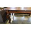 Image 2 : METAL BANDED AND STUDDED DINING TABLE