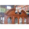 Image 2 : TWO PIECE DISPLAY CABINET WITH BOTTOM DISPLAY