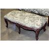 Image 3 : VINTAGE CHAIR AND FOOT STOOL