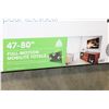 Image 2 : NEW OVERSTOCK INSIGNIA 47-80 INCH FULL MOTION TV WALL MOUNT, COMPLETE, UP TO 110 LBS