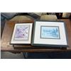 Image 1 : BILL SAUNDERS COASTAL VILLAGE PRINT AND SIGNED LEP