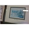 Image 2 : BILL SAUNDERS COASTAL VILLAGE PRINT AND SIGNED LEP