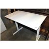Image 2 : WHITE ADJUSTABLE WORK TABLE