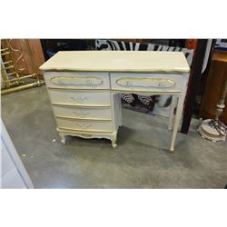 4 DRAWER FRENCH PROVINCIAL DESK