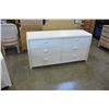 Image 2 : WHITE 6 DRAWER DRESSER AND 2 NIGHT STANDS