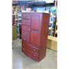 Image 2 : RED WARDROBE DRESSER