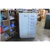 Image 1 : 7 DRAWER OAK WARDROBE DRESSER WITH LIFT TOP
