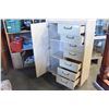Image 3 : 7 DRAWER OAK WARDROBE DRESSER WITH LIFT TOP