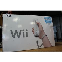 NINTENDO WII IN BOX