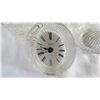 Image 2 : CRYSTAL BASKET BOWL AND CLOCK