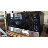 Image 1 : STAINLESS AND BLACK MICROWAVE