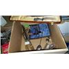 Image 2 : TWO BOXES OF ENGRAVED CUTLERY AND OTHER COLLECTIBLES