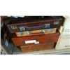 Image 2 : LOT OF WOOD CASES, WINE CASES, AND VINTAGE VIEW-MASTER W/ SLIDESS