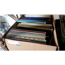 BOX OF RECORDS AND RECORD SETS - JIMI HENDRIX ETC.