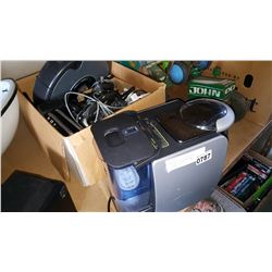 ROOMBA WALKIE TALKIES AND ELECTRONICS TASSIMO AND RECORDING DEVICE