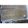 Image 2 : BOX OF NEW 8 X 24 INCH WOOD GRAIN PORCELAIN TILE 11 PIECES PER BOX