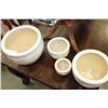Image 2 : 4 PIECE PLANTER POT SET