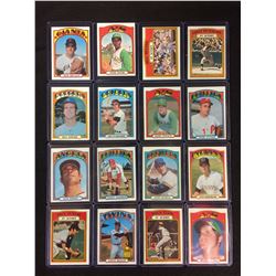 1972 TOPPS BASEBALL CARD LOT
