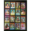 Image 1 : 1972 TOPPS BASEBALL CARD LOT