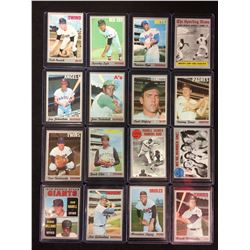 1970 TOPPS BASEBALL CARD LOT