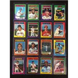 1975 TOPPS BASEBALL CARD LOT