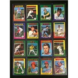 1975 TOPPS BASEBALL CARD LOT