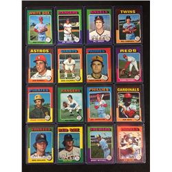 1975 TOPPS BASEBALL CARD LOT