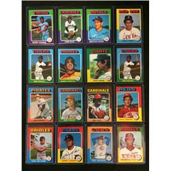 1975 TOPPS BASEBALL CARD LOT