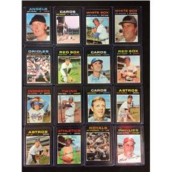 1971 TOPPS BASEBALL CARD LOT