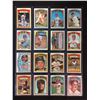 Image 1 : 1972 TOPPS BASEBALL CARD LOT