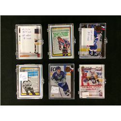 MIXED HOCKEY CARD LOT