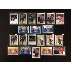 WAYNE GRETZKY HOCKEY CARD LOT