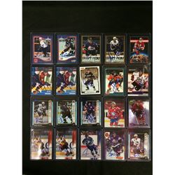 AUTOGRAPHED HOCKEY CARD LOT