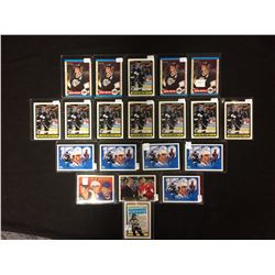 WAYNE GRETZKY HOCKEY CARD LOT